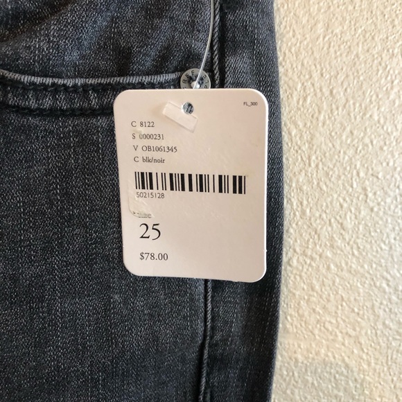 Free People Black Button Fly Flare Pants/Jeans - Picture 3 of 5